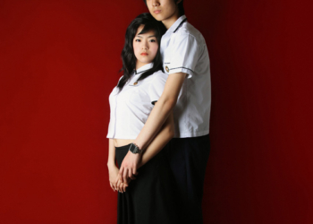couple lycéens coréens