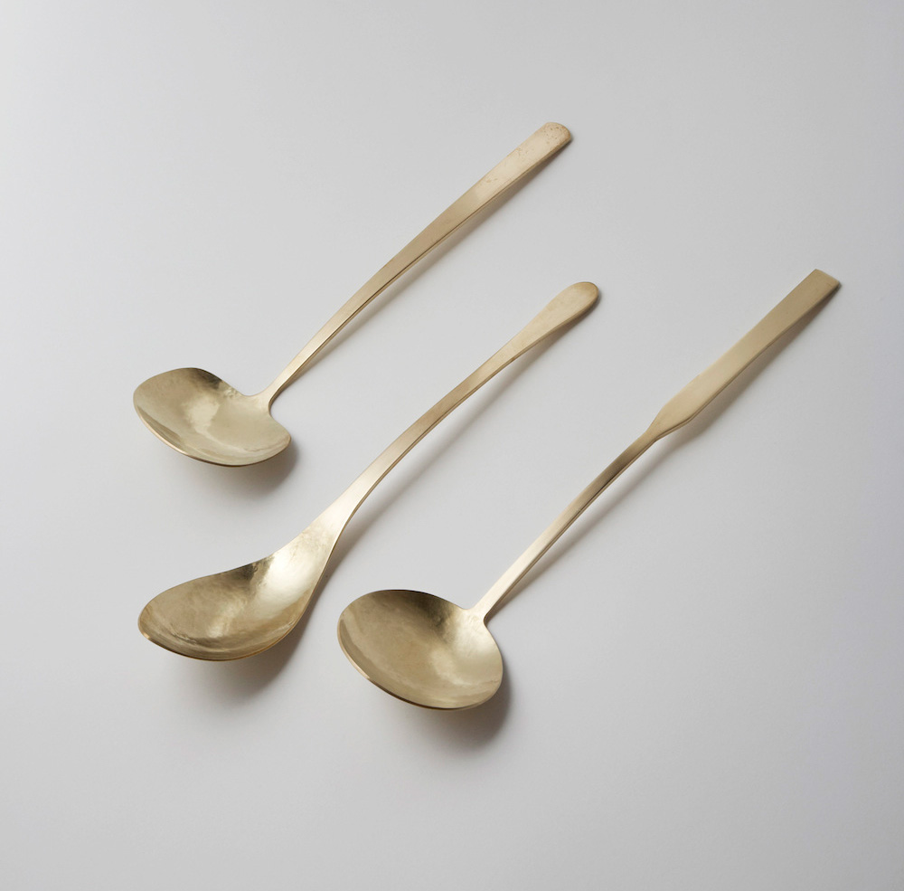 Brass Serving Spoons, 2014
