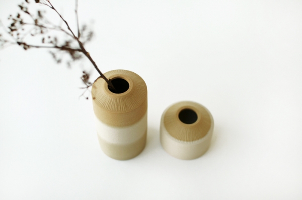vase ceramique coréenne plante